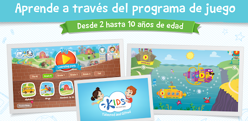 Kids Academy Talented & Gifted banner oficial de portada de la aplicación de Android