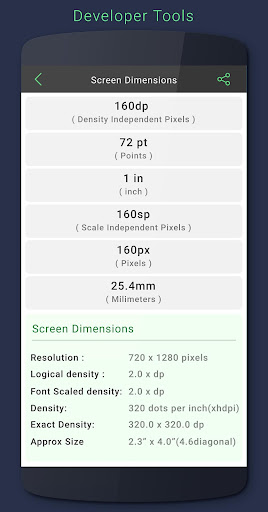 Developer Tools Screen 3