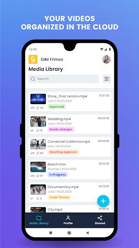 Android application Wolkie screenshort
