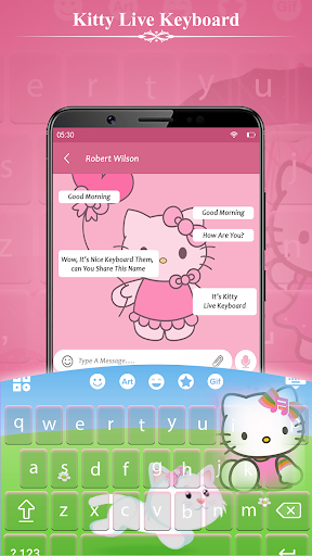 Kitty Live Keyboard Screen 3