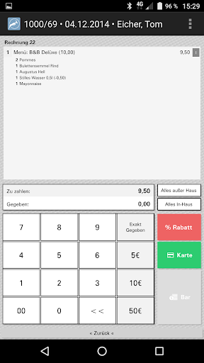 IMPALA netPOS Screen 3