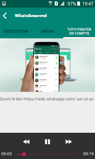 WhatsRemoved deleted messages