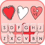 Doodle Love Keyboard Theme icon