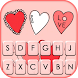 最新版、クールな Doodle Love のテーマキーボード