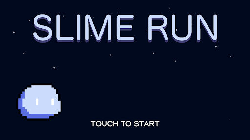 Android application SlimeRun screenshort