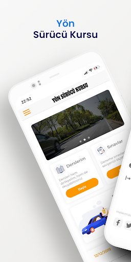 Android application Yön Sürücü Kursu screenshort