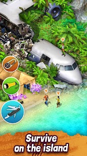 Survivors: Match 3・Lost Island Screenshot