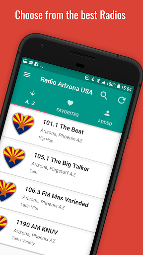 Android application Arizona Radio Stations screenshort