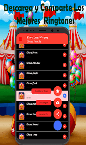 Captura de Pantalla 4 Sonidos de Circos Para Celular android