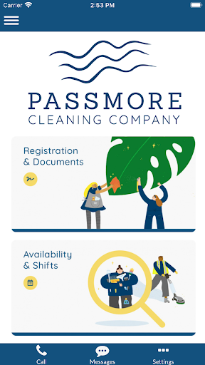 Android application Passmore Cleaning Services screenshort
