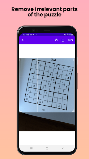 Android application Sudoku Solve By Image screenshort