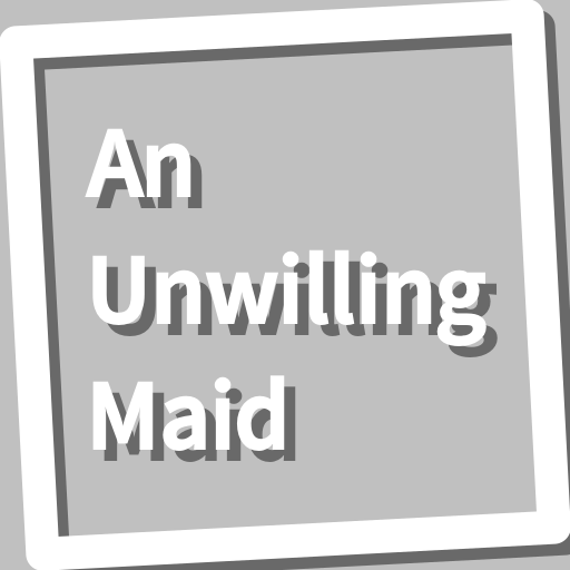 Book, An Unwilling Maid logo