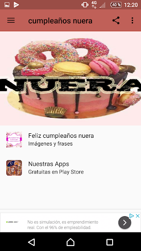 Android application Nuera a por muchos años más screenshort
