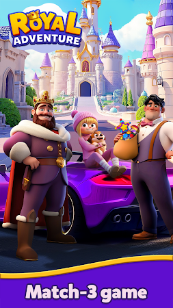 Game screenshot Royal Adventure - Match 3 Game mod apk