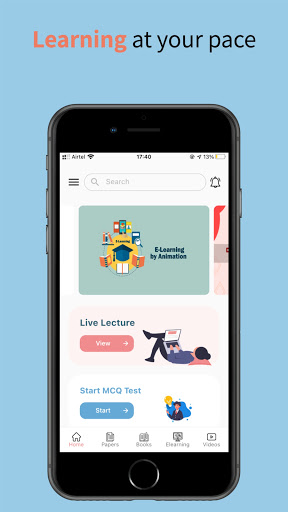Android application The Learning App: KEEEL screenshort