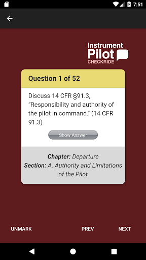 Instrument Pilot Checkride