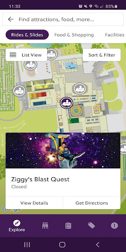 The Milky Way Adventure Park Screen 2