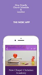 NCBC The Chapel App