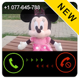 call from minnie mouse prank icon