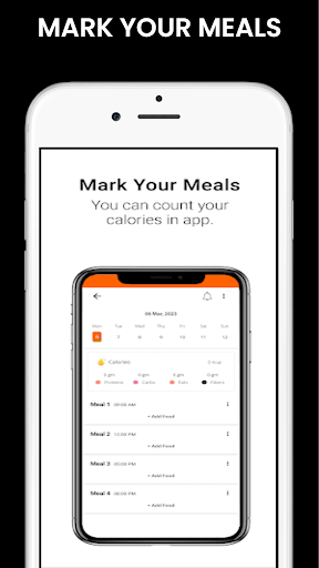 Android application QORE FITNESS POD screenshort