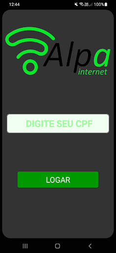 Android application ALPA INTERNET screenshort