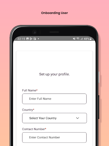Android application Connect Africa screenshort