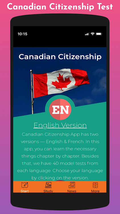 Canadian Citizenship Test 2024 - 7.0.2 - (Android)