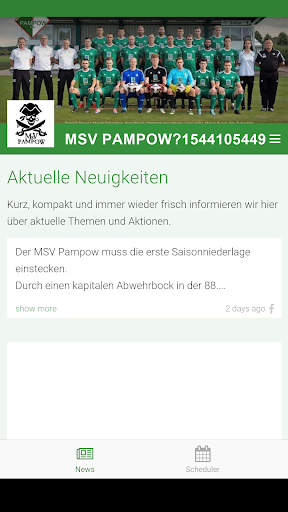 Android application MSV PAMPOW screenshort