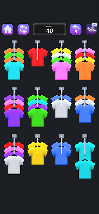 Clothes Sort Puzzle - 1.1.0 - (Android)