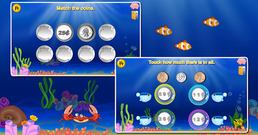 Amazing CoinUSD - Money Learning Games for kids