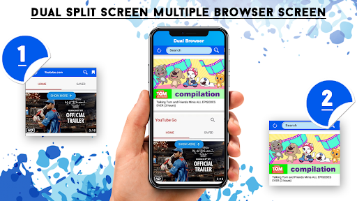 Dual Split Screen-Multiple Browser screen
