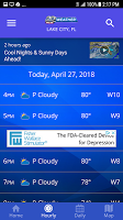 screenshot of WCJB TV20 Weather App