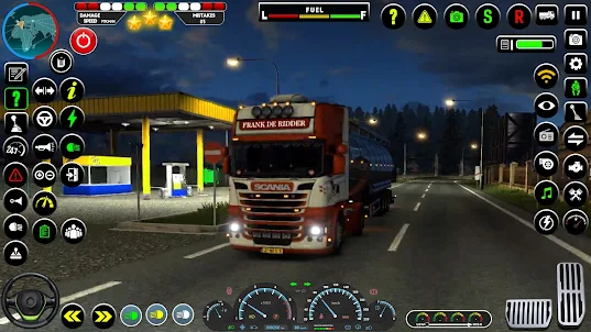 Euro Truck Games 3D Truck Game