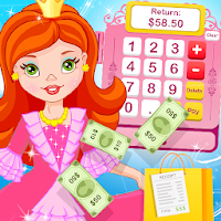 Pink Princess Grocery: Cash Register Supermarket