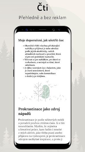 Android application Palmknihy: čtení, poslech screenshort