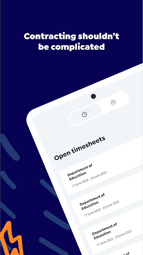 Android application Recruithero screenshort