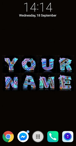 App Name Wallpaper HD Creator Screen 3