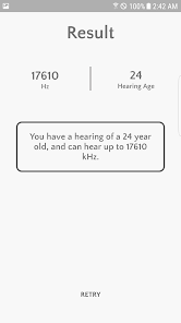 Hearing Age Test 1.04 APK + Mod (Unlimited money) إلى عن على ذكري المظهر