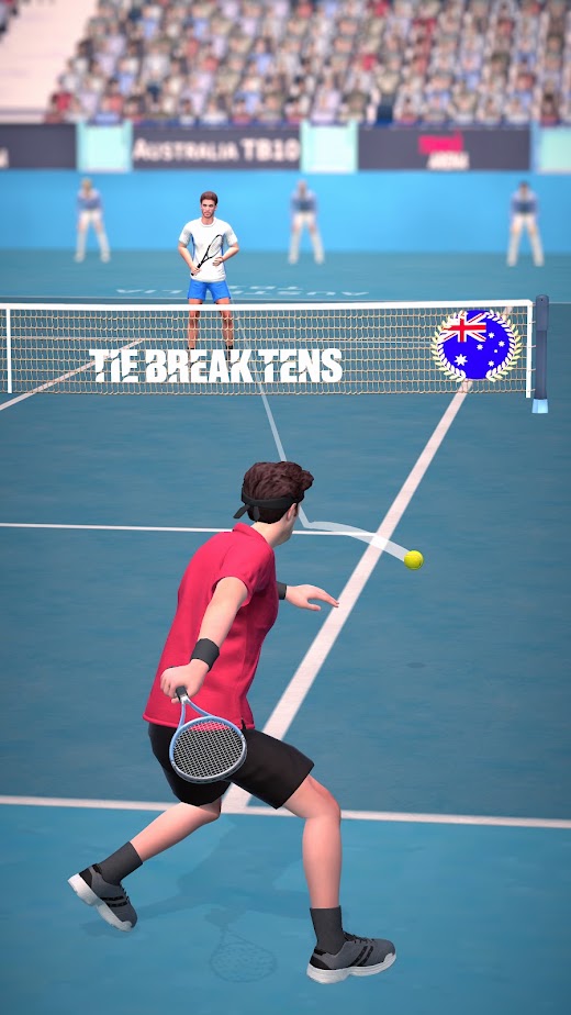 Android application Tennis Arena screenshot