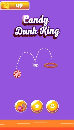 Candy Dunk King - Screenshot 1
