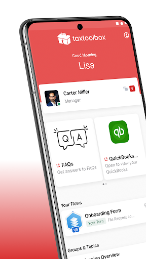 Android application Taxtoolbox: Member App screenshort