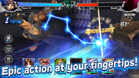 FIST OF THE NORTH STAR Mod Apk (Weak Enemy) Download 3