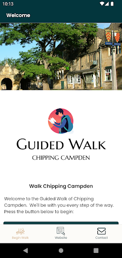 Android application Chipping Campden Guided Walk screenshort