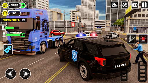 Real Police Driving Simulator Screen 3