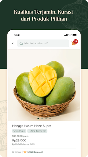 PRIMARO - Groceries Online Screen 3