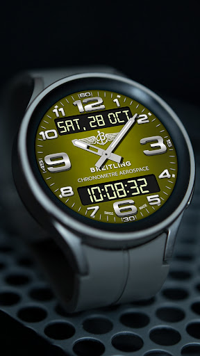 Hybrid BREITLING Watch face