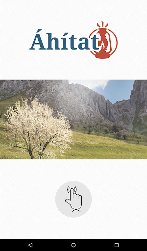 Android application Napi áhítatok screenshort