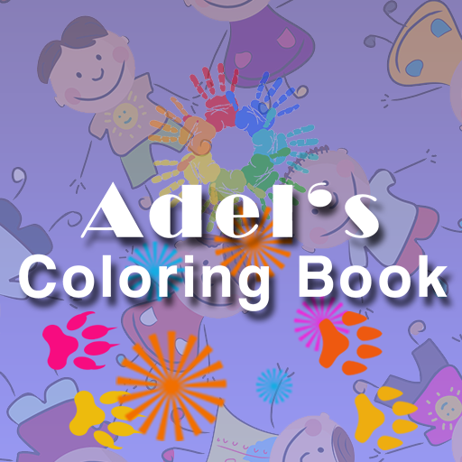 Adel's Drawing & Coloring Book