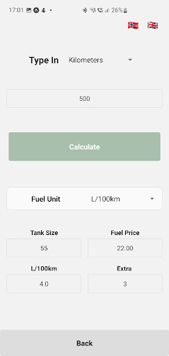 FillUp n Fuel Screen 2
