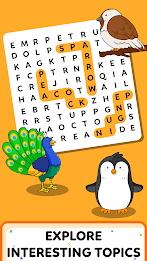 Kids Word Search Games Puzzle poster 22